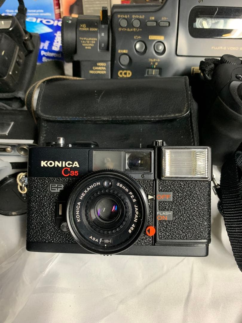 まとめ　カメラ　デジカメ　ビデオ　ポラロイド　望遠レンズ　大量　キャノン　ソニー