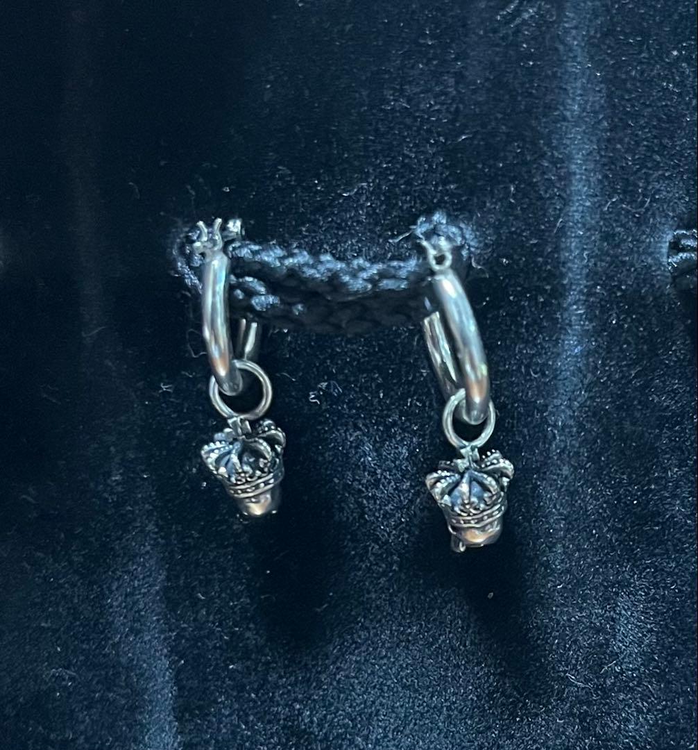 ジャスティンデイビス　スカルリングピアス