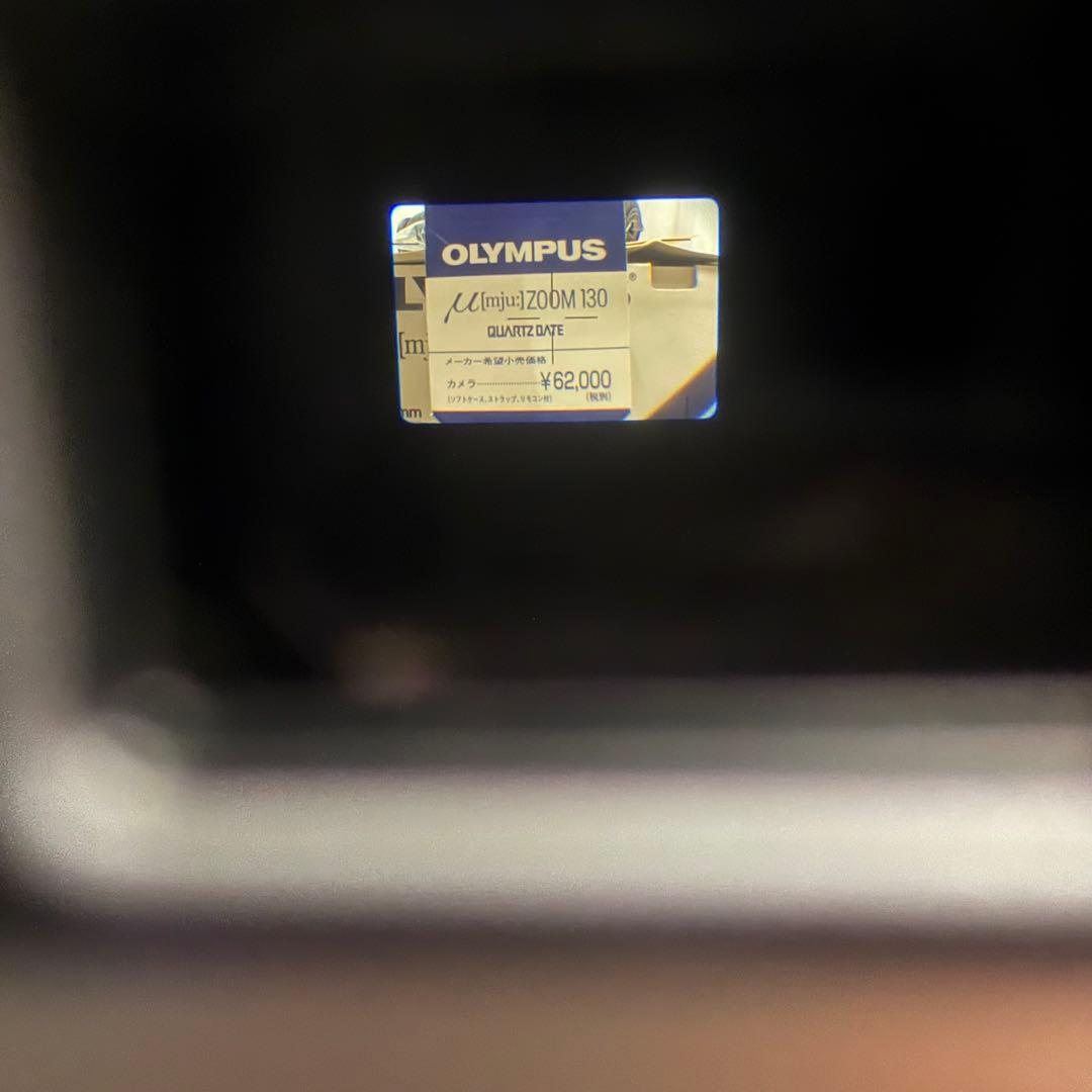 【箱付き/付属品完備】OLYMPUS μ[mju:] ZOOM 130