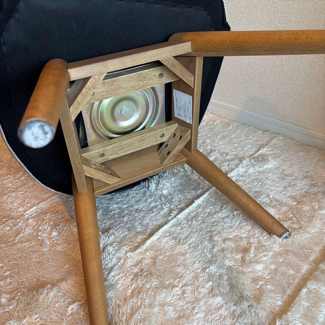 unico PIIVO ピーヴォ　ダイニング　デスクチェア　ウニコ　美品　グレー