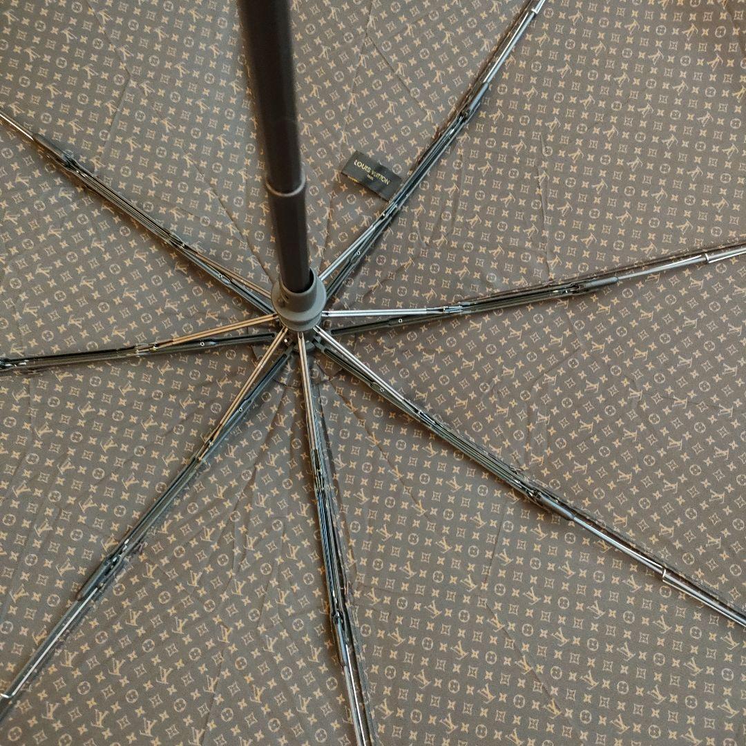 ルイヴィトン 折りたたみ傘 モノグラム パラプルュイ オンデー 雨傘