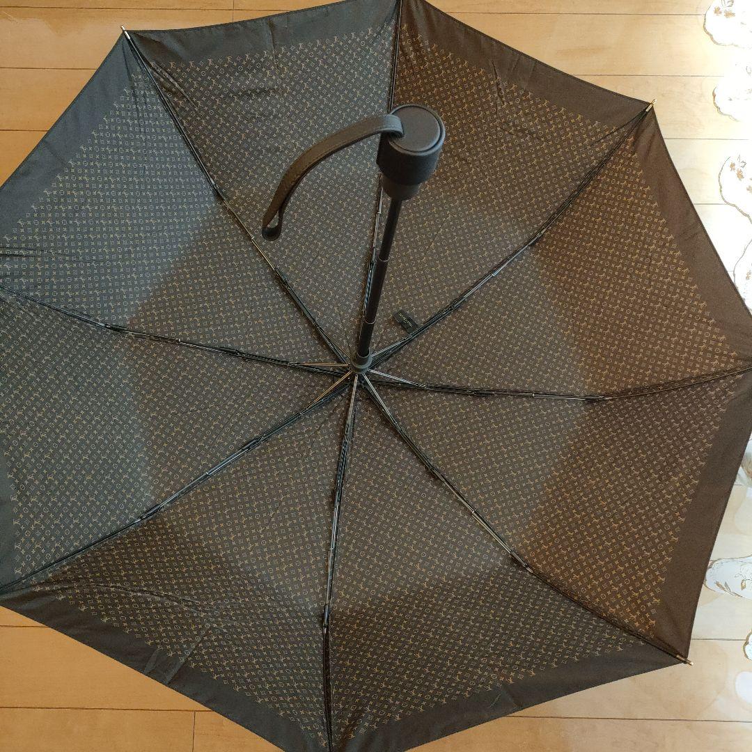 ルイヴィトン 折りたたみ傘 モノグラム パラプルュイ オンデー 雨傘