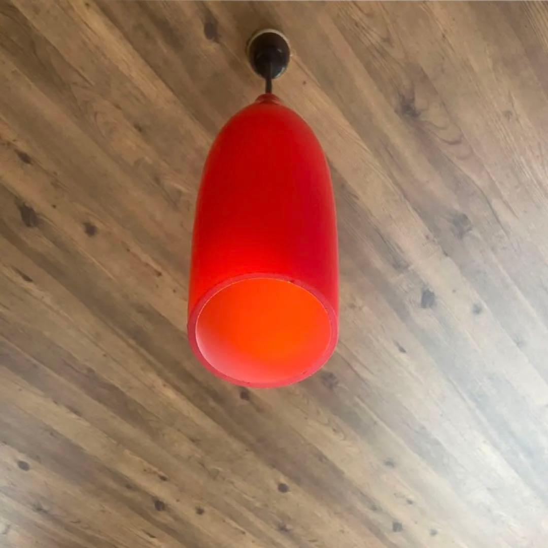 スペースエイジ　天井照明　ペンダントライト　三菱電機　ミッドセンチュリー