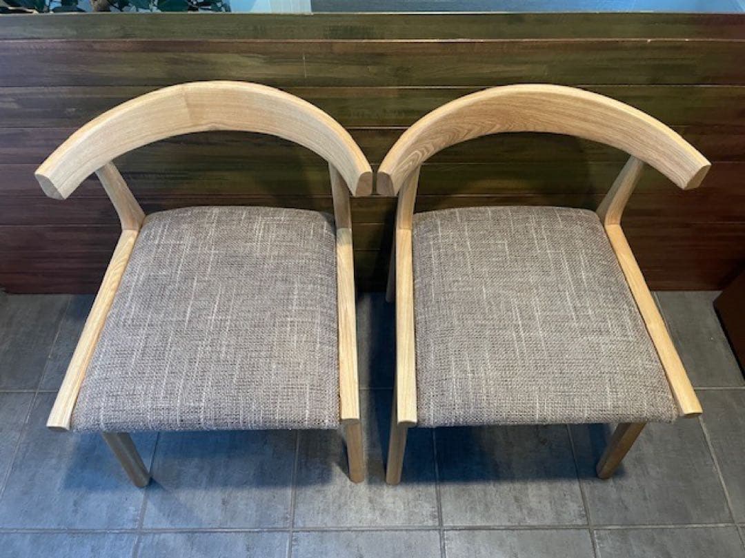 アトム■Henryヘンリー アッシュ無垢材/天然木 ダイニングチェア■B