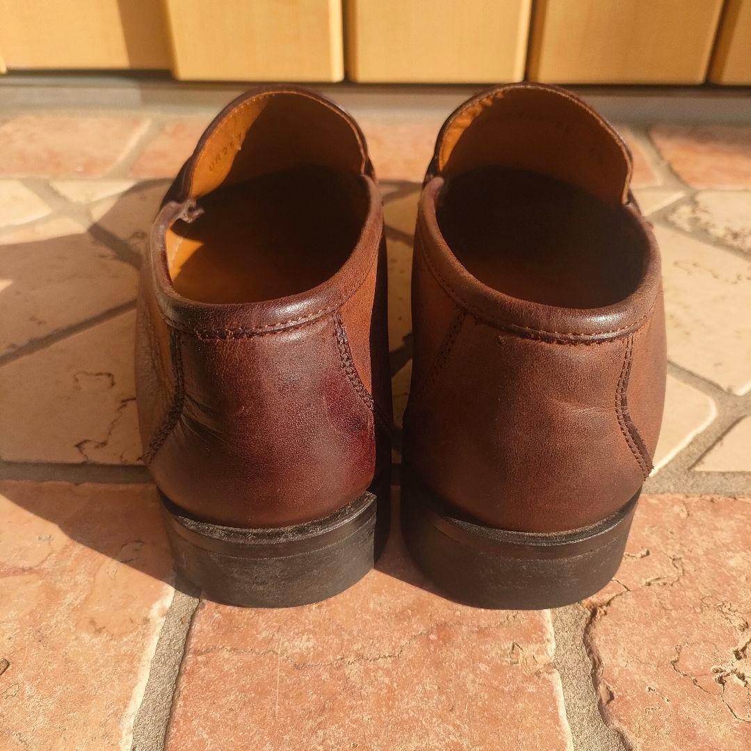 サルヴァトーレ フェラガモ メンズ ローファー レザー ガンチーニ 　24.5