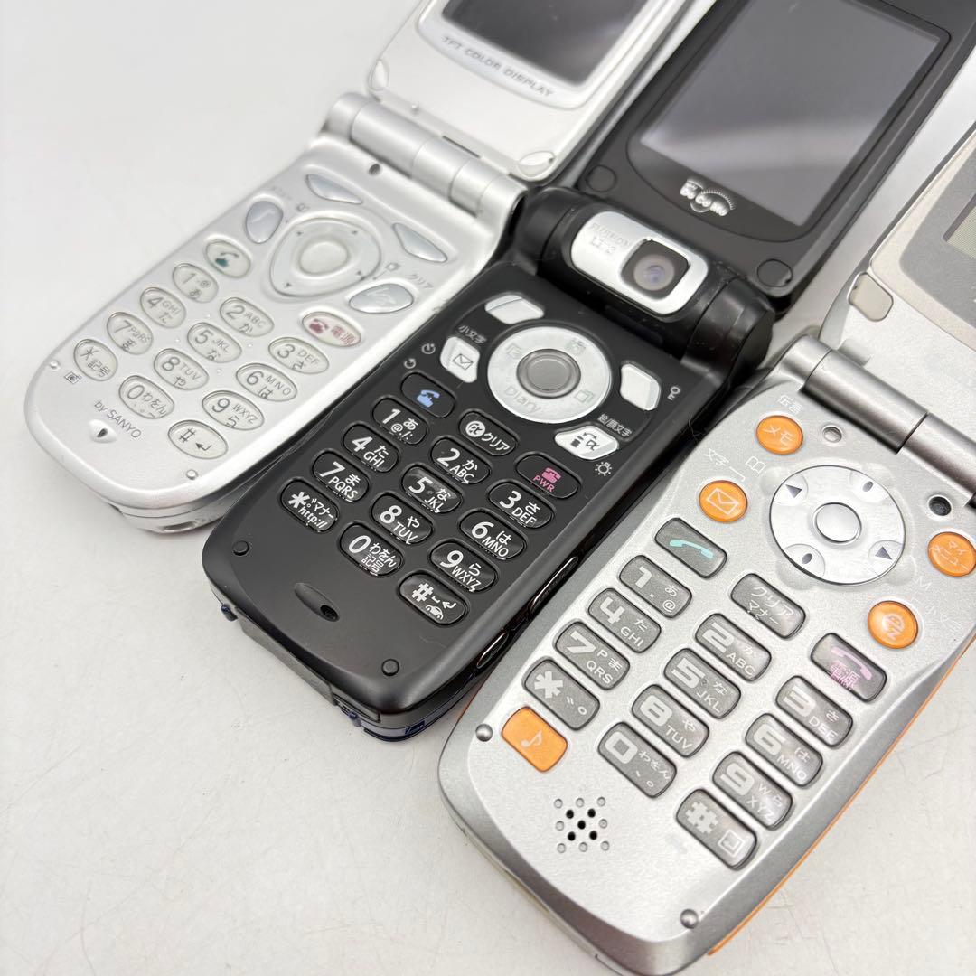 ガラケー まとめ売り 携帯電話本体 ドコモ エーユー 1026-S7243s