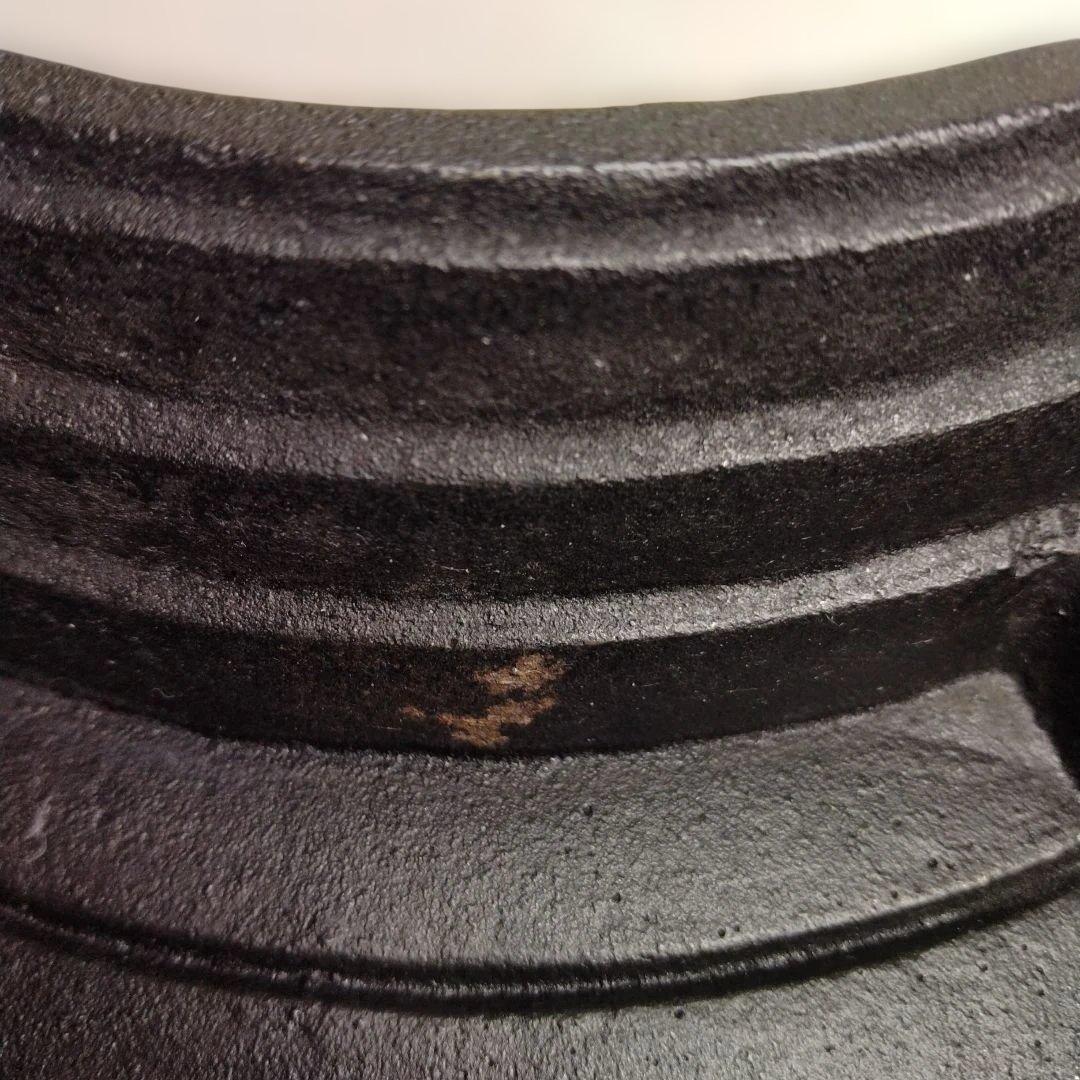 新品未使用 南部鉄器 水盤 花器 伝統工芸品 ヴィンテージ アンティーク