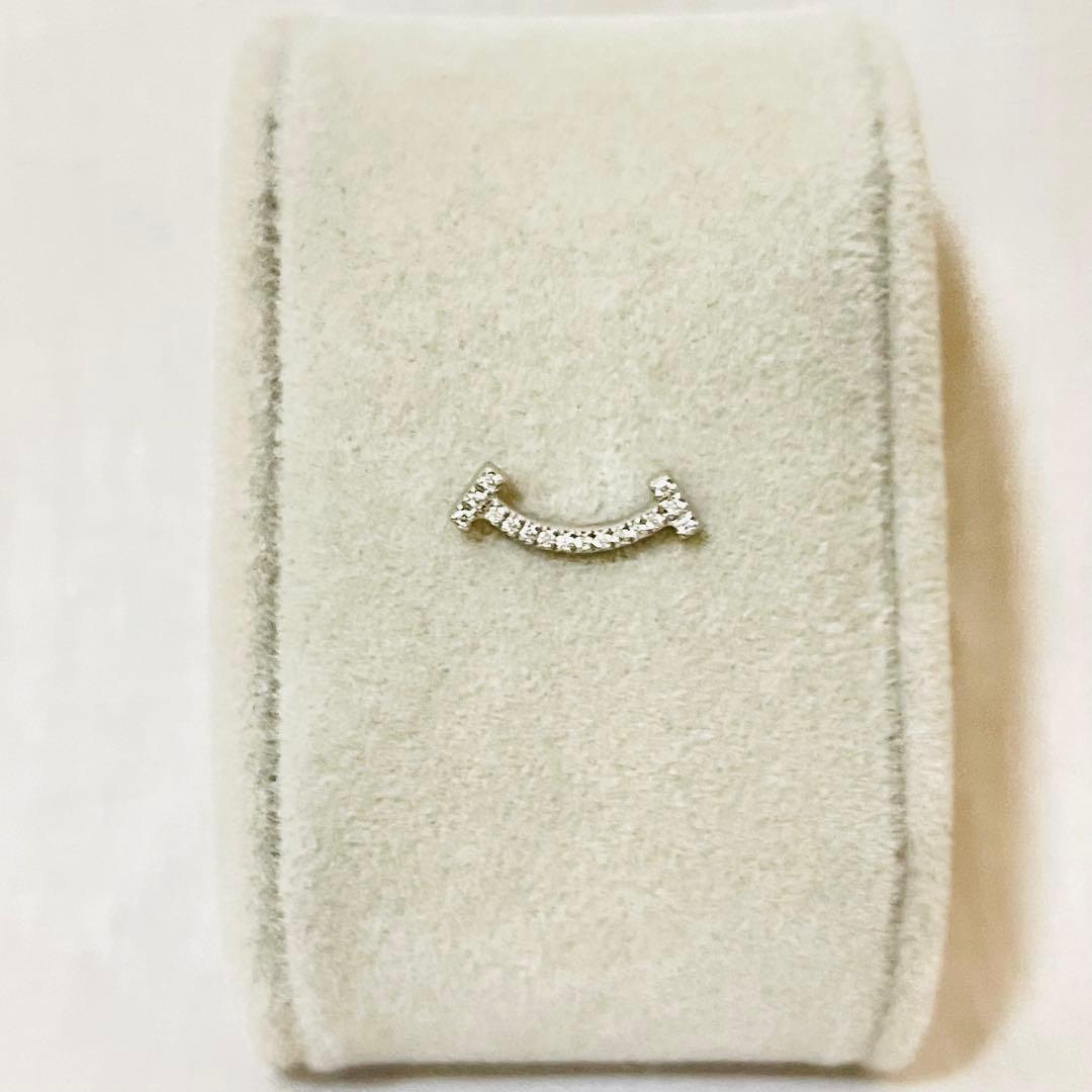 ティファニー 片耳のみ ピアス スマイルデザイン