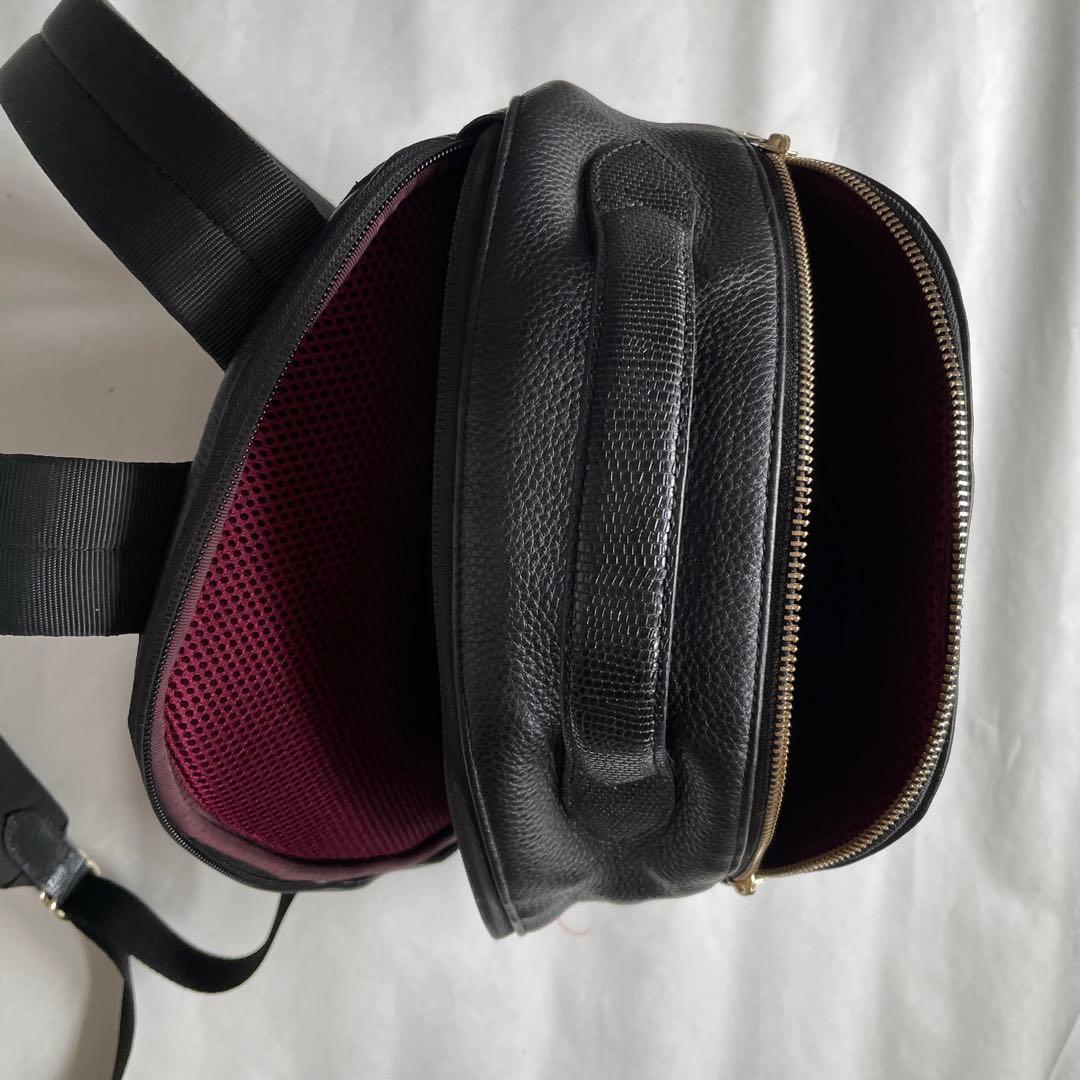 Paul Smithブラックレザーリュック