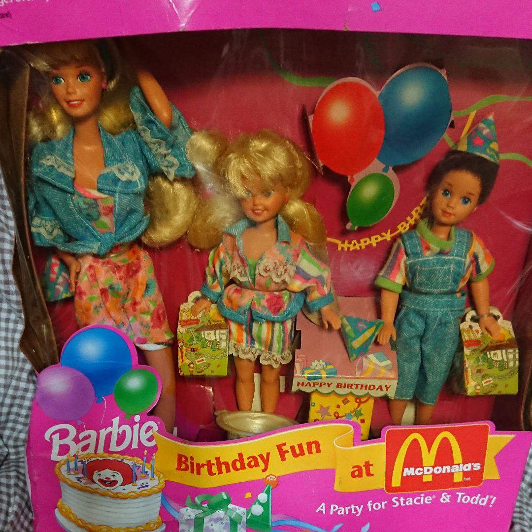 バービー マクドナルドbirthdayパーティーレア