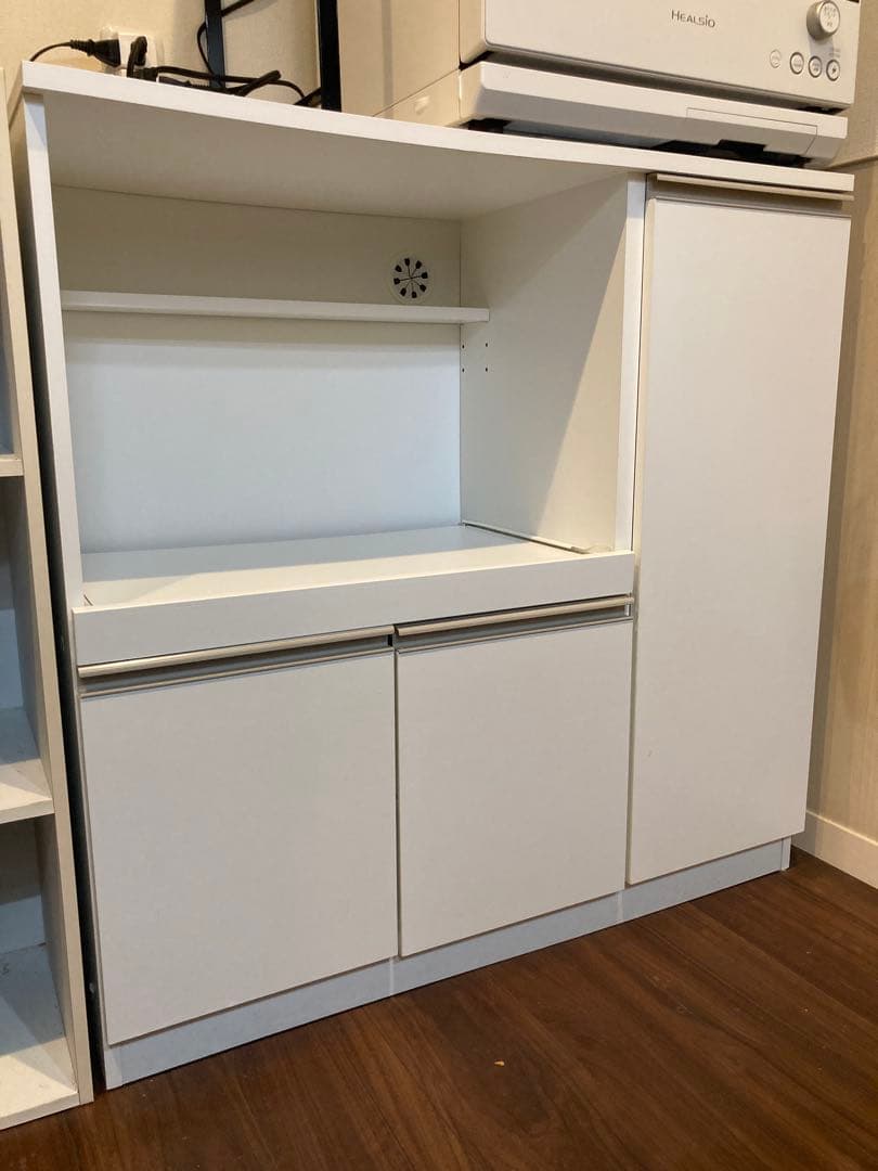 ニトリ　レンジ台 フォルムN RE9090 WH