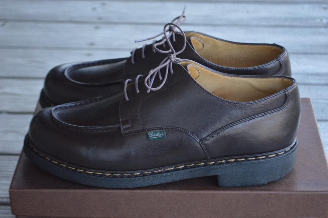 PARABOOT　シャンボード　8.5　ダークブラウン　Uチップ