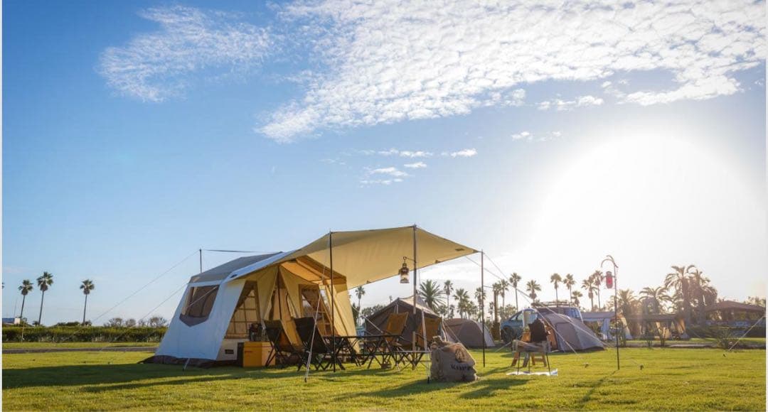 《美品》小川キャンパル　System Tarp Recta T/C タープ