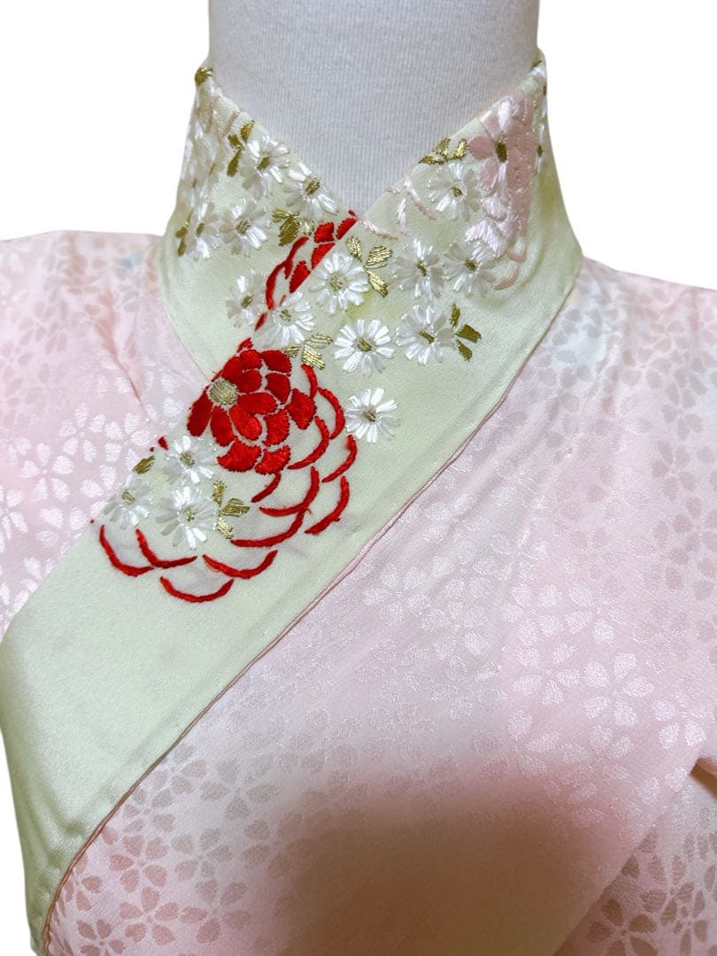 レトロ正絹♡七五三　7歳　女の子　フルセット　一式　ピンク