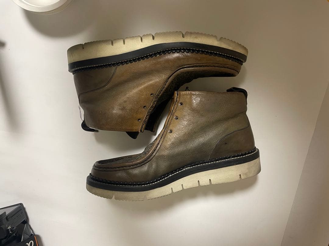 h?katsukawa チロリアンシューズ ビブラムソール