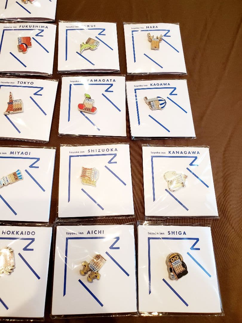 早い者勝ち!【新品・未開封】東横インご当地GENKIバッジ 26種set