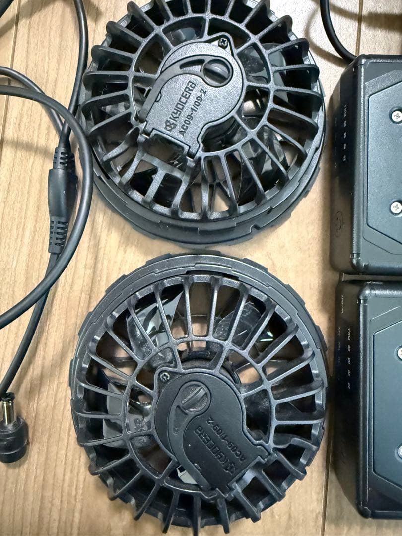 BURTLE AIRCRAFT 24V Li-ion バッテリー ファン4個