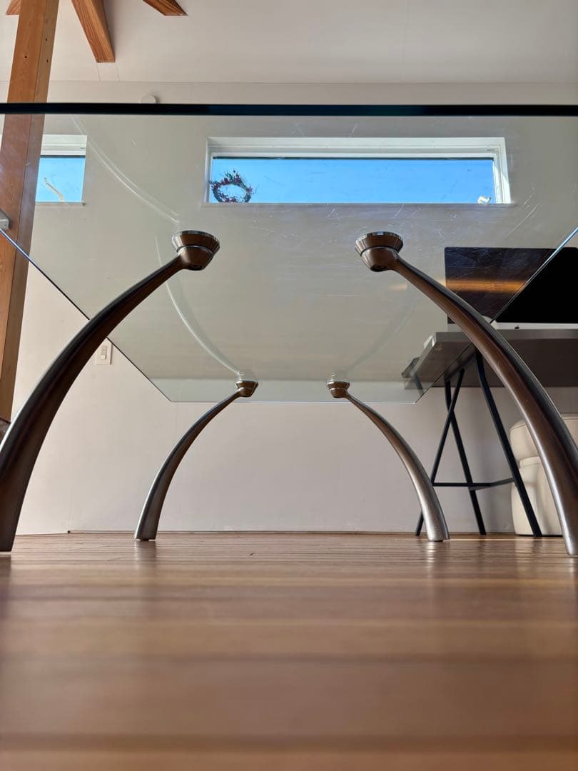 大塚家具 ROLF BENZ ロルフベンツ ガラステーブル コーヒーテーブル