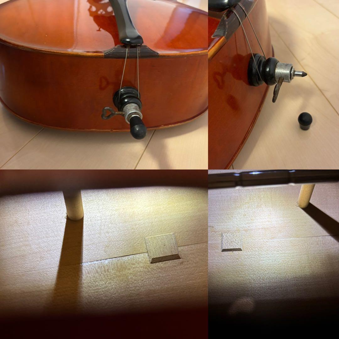 チェロ　メーカー不明　3/4