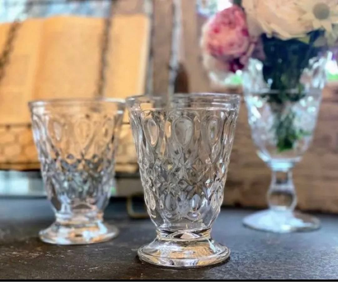 フランスより～ゴブレット リオネ ❤2個セット ❤️オシャレで使いやすい