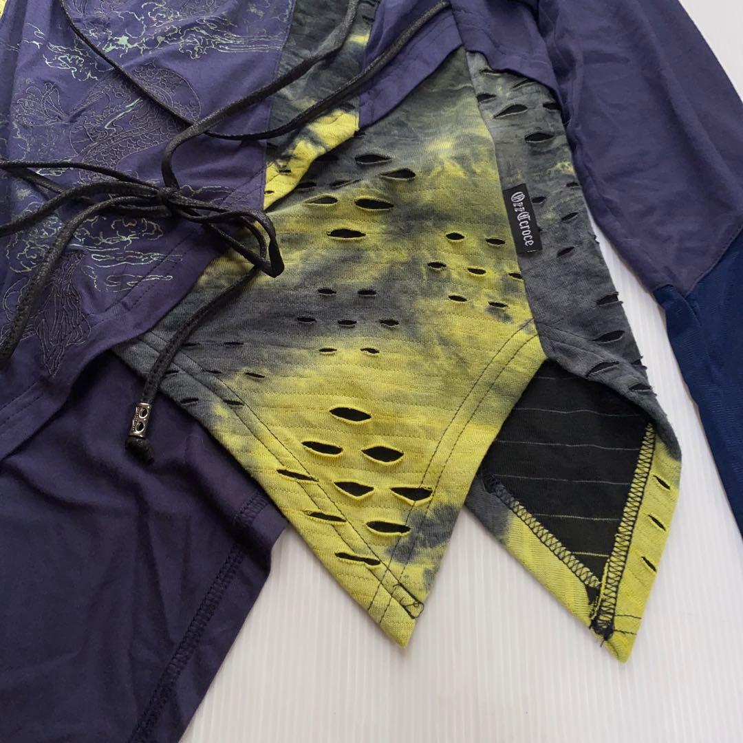 Ozz Croce archive dragon 龍 変形 ジャージーカットソー