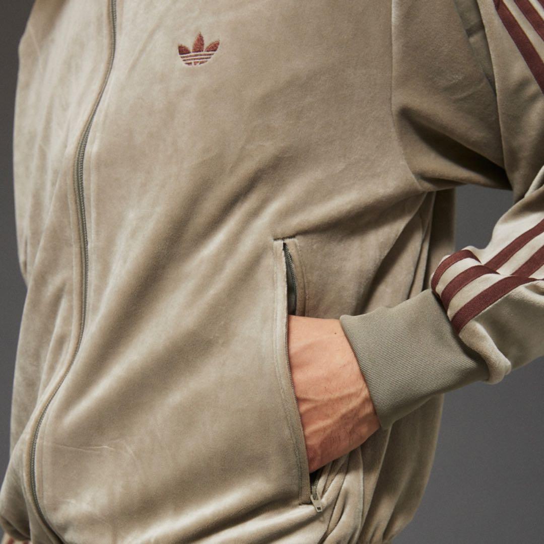 新品XL⭐️adidas × ジャーナルスタンダード ベロア トラックトップ