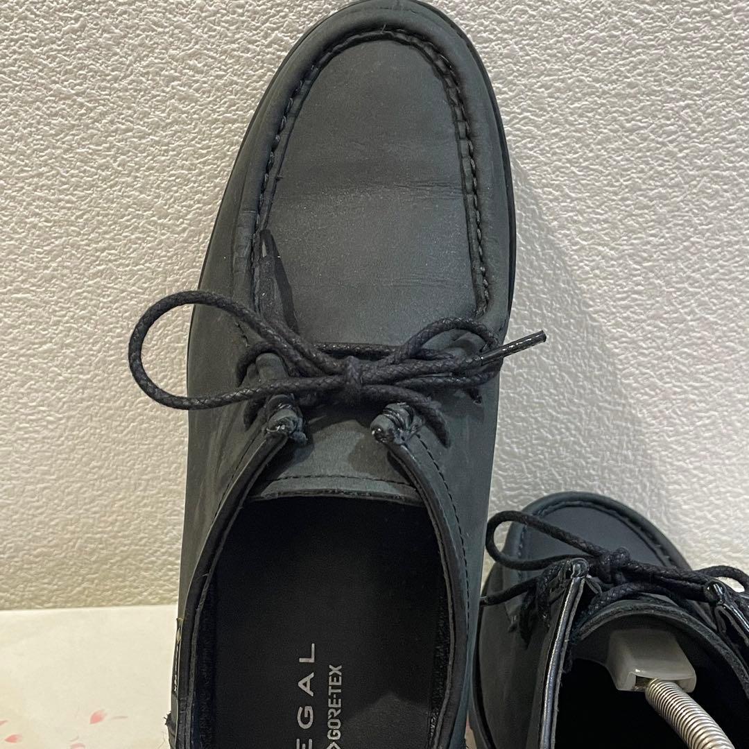 美品!REGAL GORE-TEX チロリアン 革靴 ビジネスシューズ25㎝黒