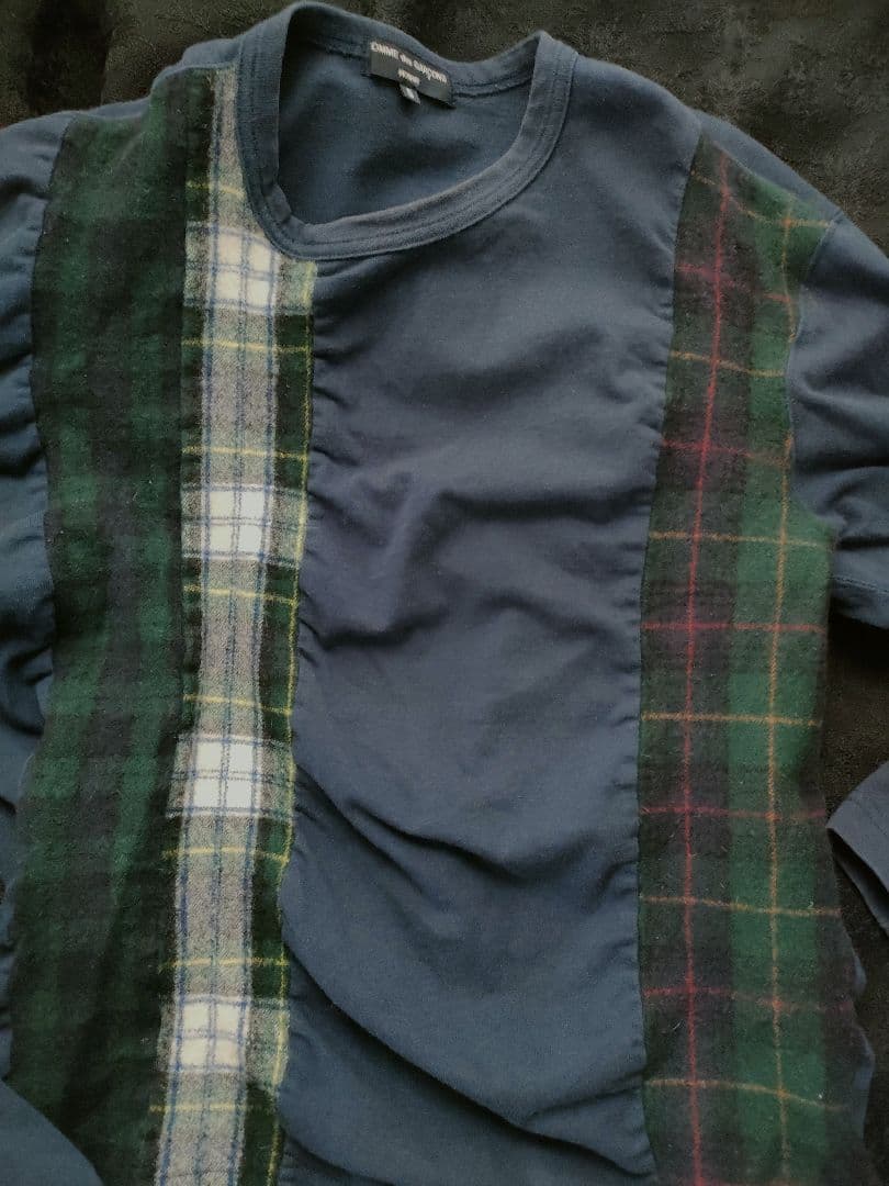 COMME des GARÇONS 長袖トップス チェック柄