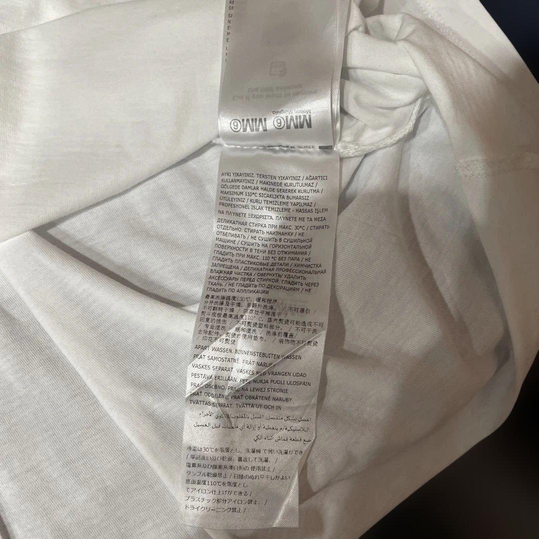 最終値下げ！MM6 メゾンマルジェラ2025春夏 Tシャツ　松田元太さん着用