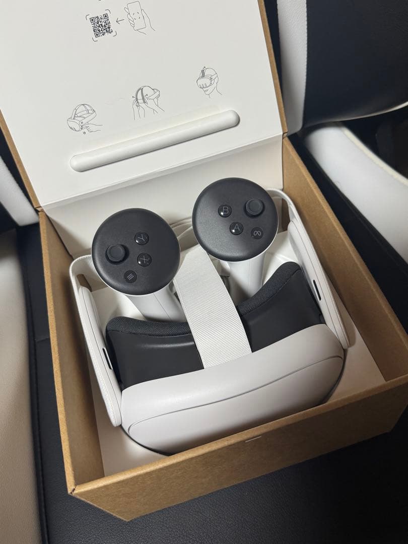  Quest 3 128GB VRヘッドセット & ケースセット