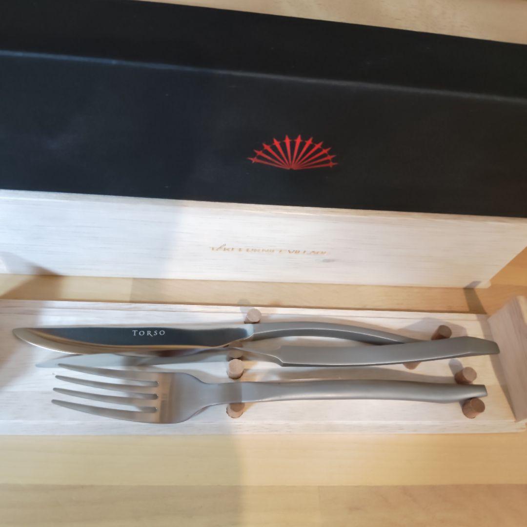 TORSO　ナイフｘ2、フォークｘ1　セット