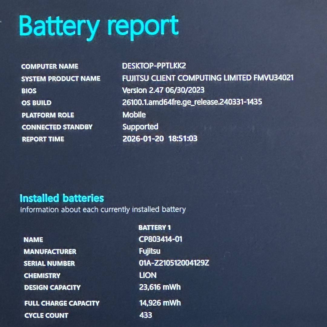★超軽量モデル★ 2021年製 13.3インチ 第11世代i5 富士通 H03