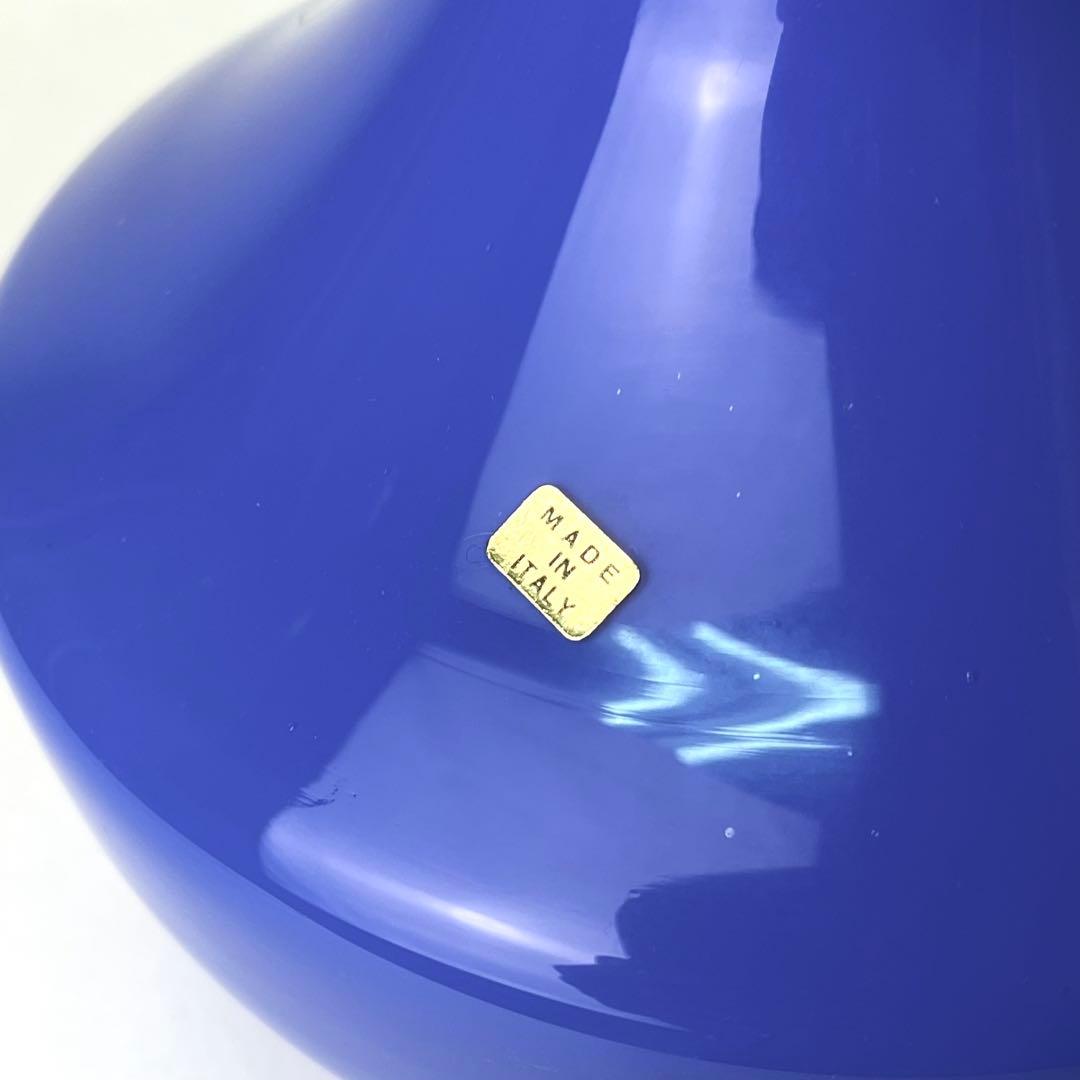 イタリア ガラス ベネチア 花瓶 フラワーベース ヴィンテージ 60s70s