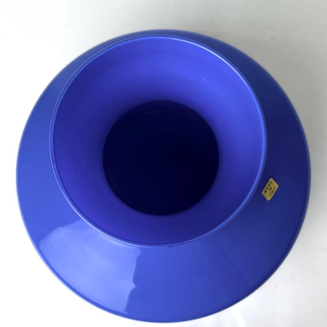 イタリア ガラス ベネチア 花瓶 フラワーベース ヴィンテージ 60s70s