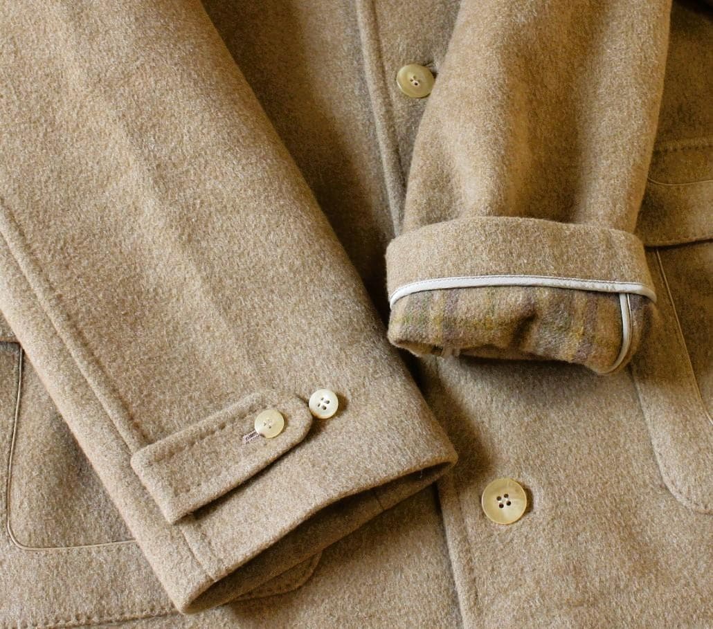 極美品 107,800円】papas パパス チェスターコート (ダブルフェイス