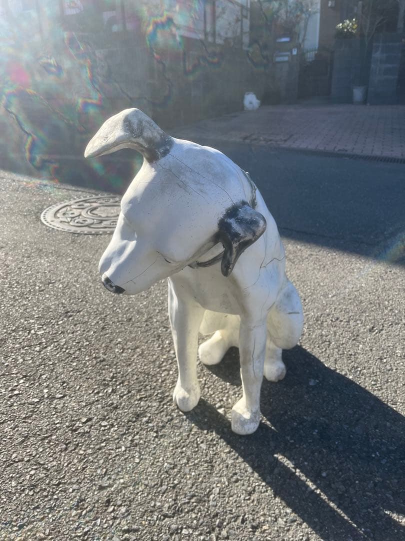 希少！Victor 犬　ニッパー君 当時物店頭用 約70cm