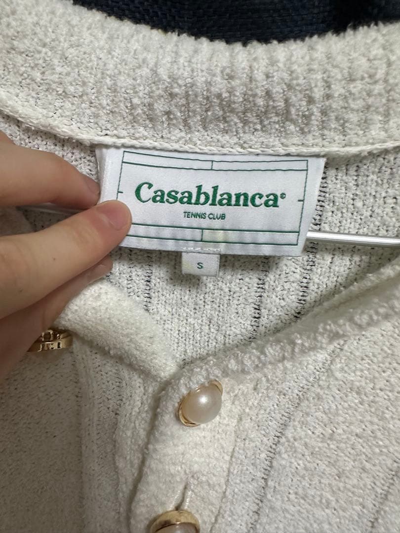 カサブランカ　ニットシャツ