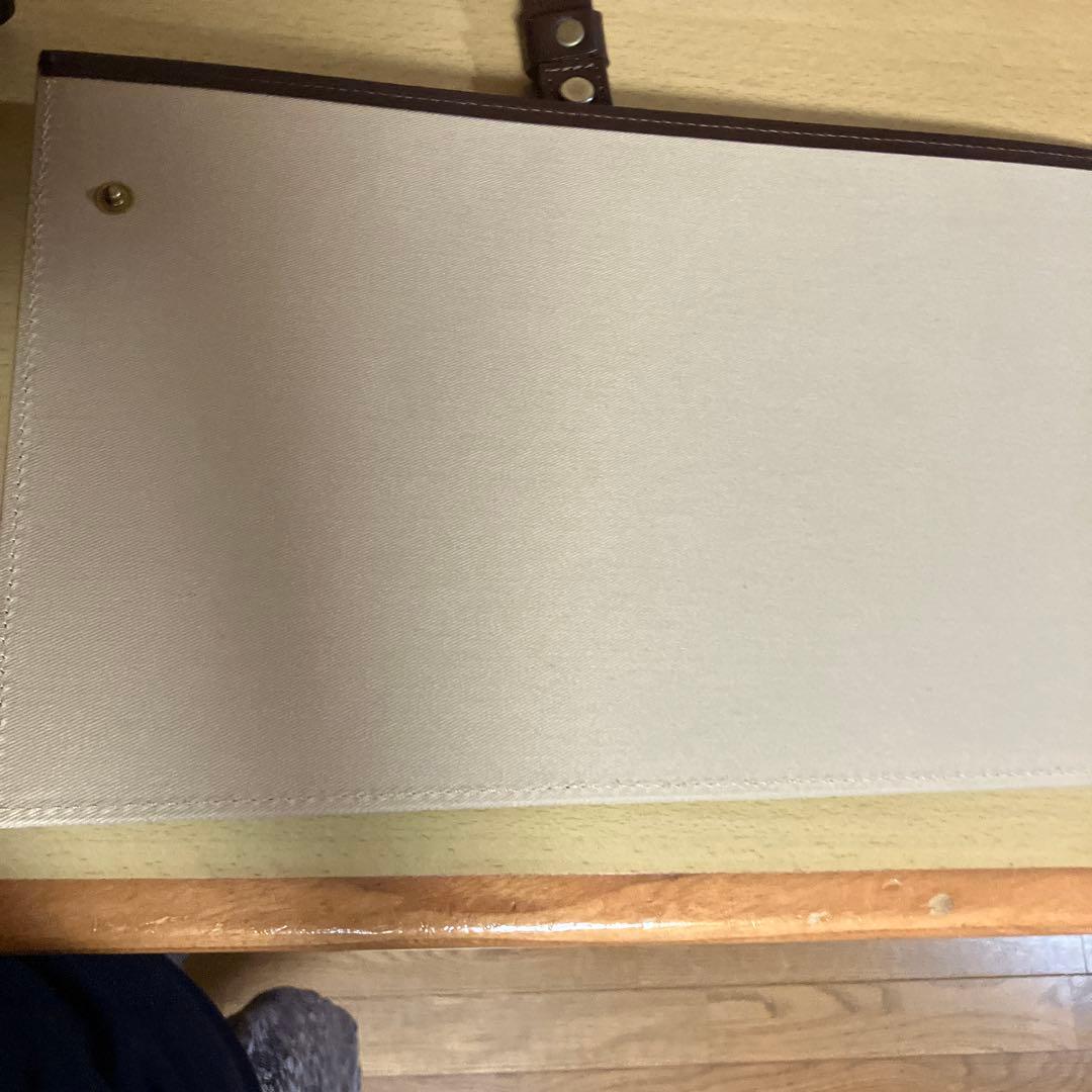 コーヒーステッカー屋さん専用‼️ダークブラウン レザー ビジネスブリーフケース