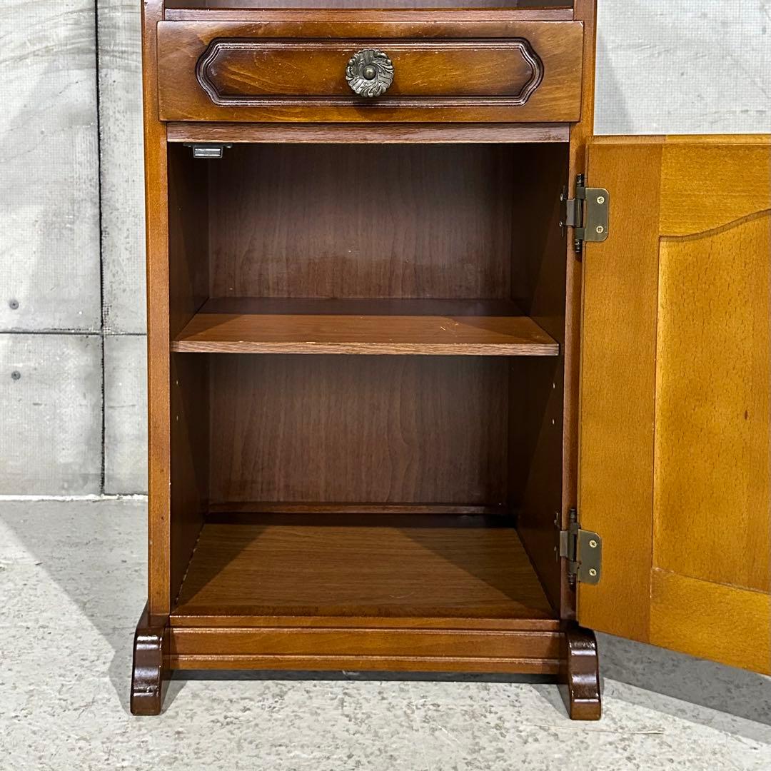 ✦昭和レトロ✦カリモク 電話台｜キャビネット 喫茶店・店舗什器 karimoku