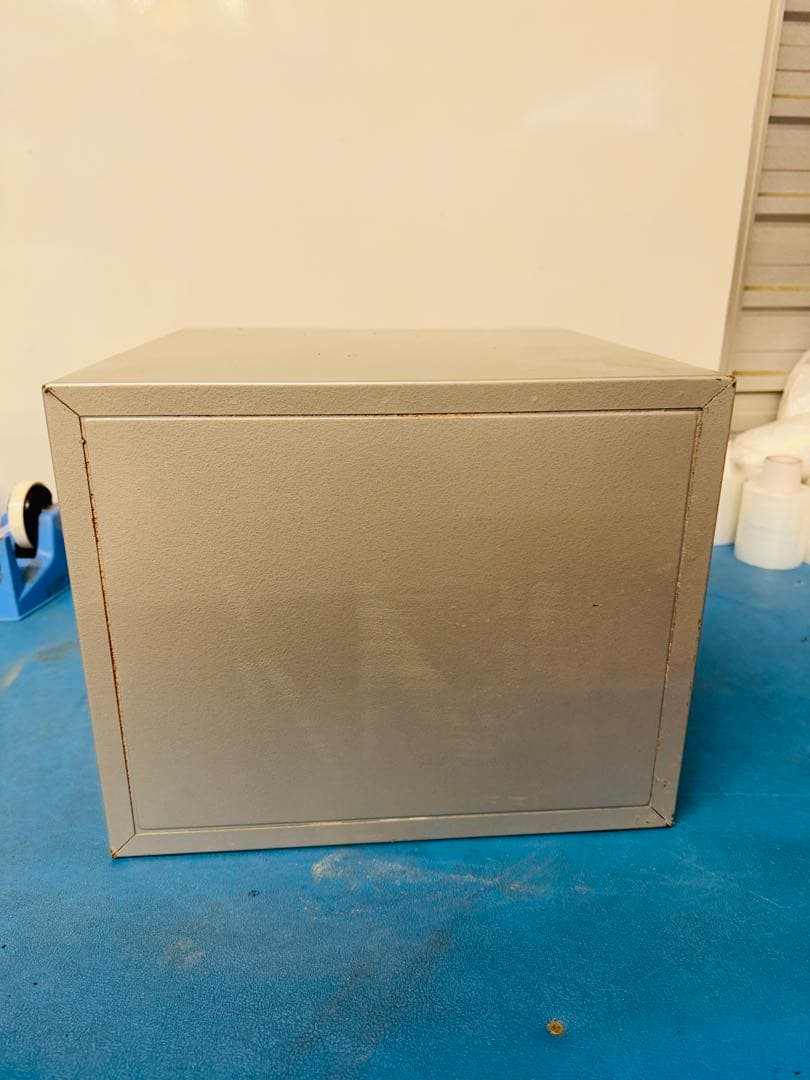 福岡発 Wako ワコー 耐火金庫 耐衝撃 小型 アンティーク ビンテージ