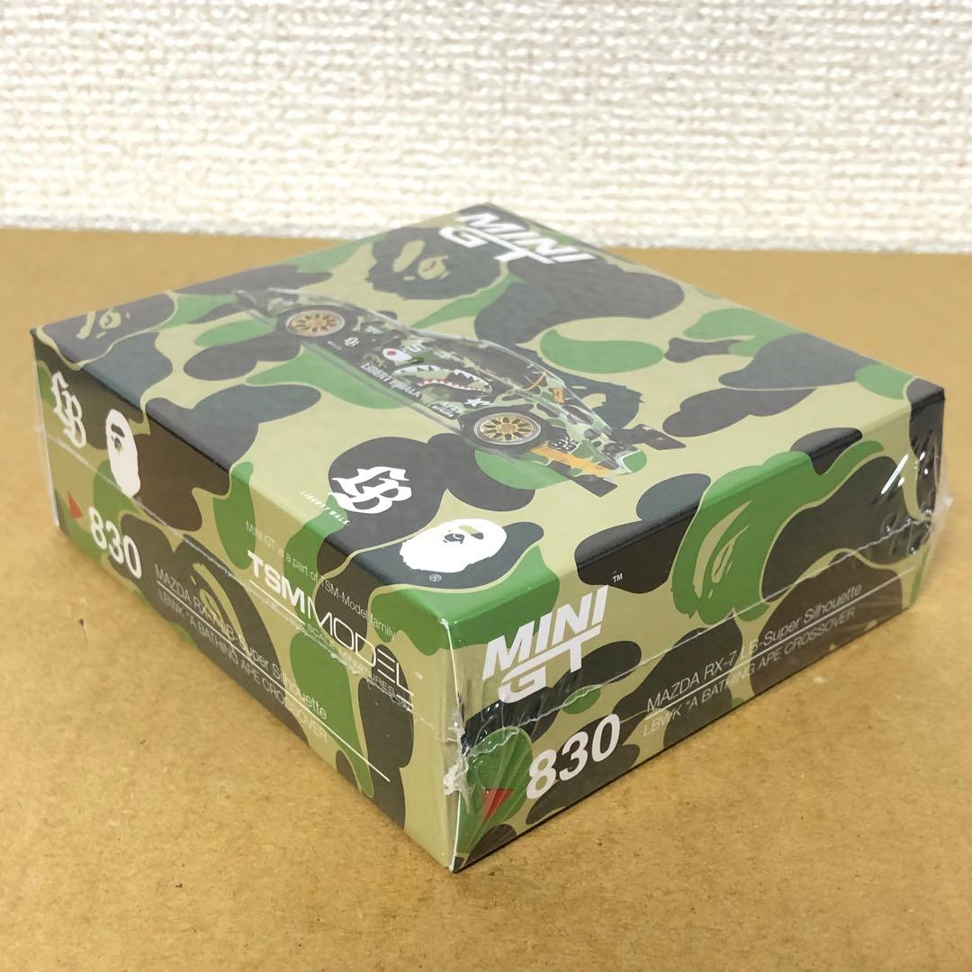 2台セット　MINI GT　BAPE　LBWK　マクラーレン 720S　RX-7