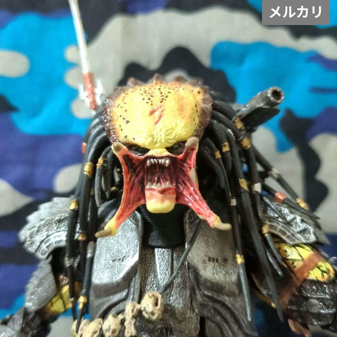 NECA ／AVP スカープレデター【中古•パッケージ無】✨アンマスク版／希少品
