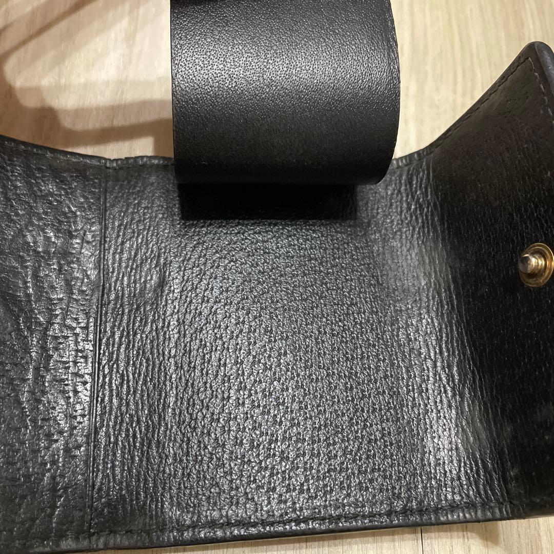 GUCCI アニマリエ ブラックレザー キーケース