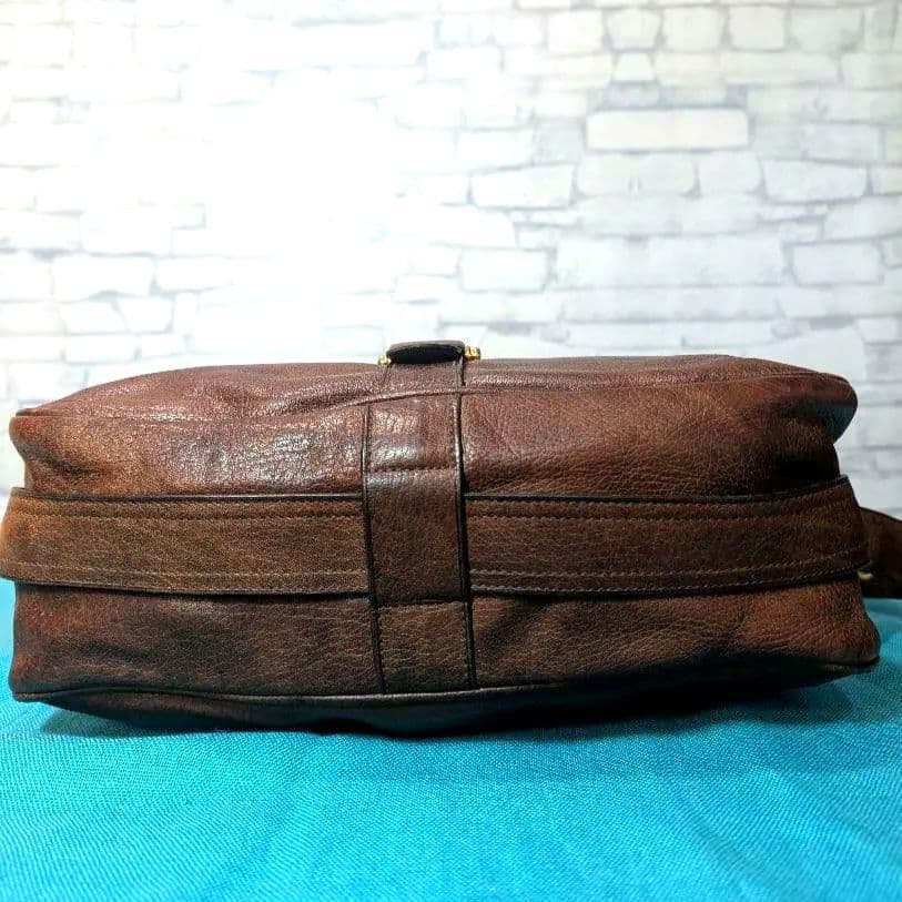 美品♥セリーヌ ショルダーバッグ レザー 馬車 ヴィンテージ OLDCELINE