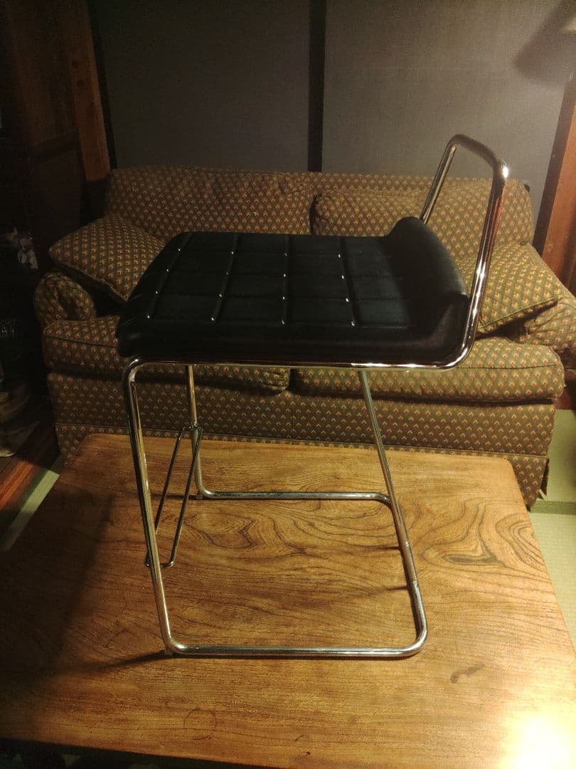 希少　スツール　スペースエイジ　ミッドセンチュリー　ポストモダン　アメリカ製