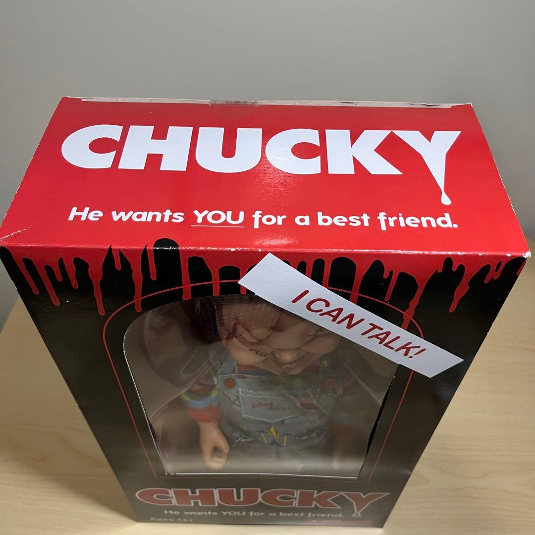 MEZCO チャイルドプレイ チャッキー トーキング アクション フィギュア