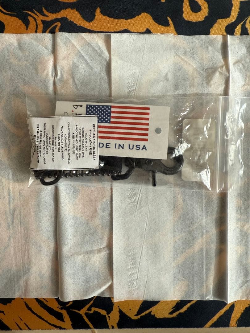 小物 Supreme x b.b. Simon DenimKeychain Black