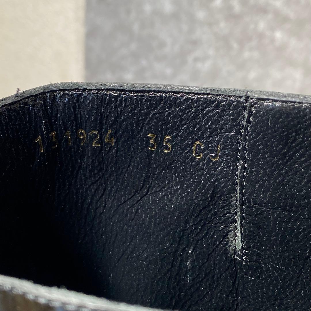 GUCCI グッチ　GGパターン モノグラム　ロングブーツ　ブラック 　22cm