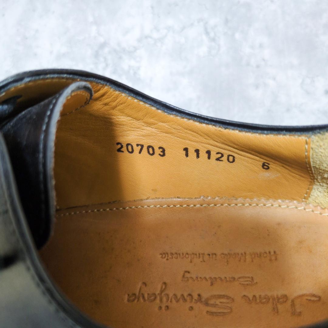 【美品✨】ジャランスリワヤ プレーントゥ 20703 レザー 24.5