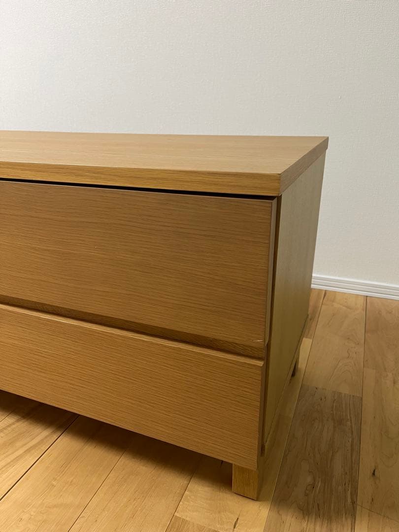 【無印良品】テレビボード オーク材ＡＶラック　幅150㎝